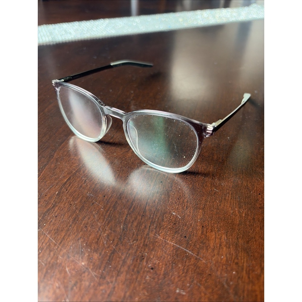 Nike Eyeglasses 7280 036‎ Gun Smoke Fade/Brown Rounded Square Frame 50[]20 145